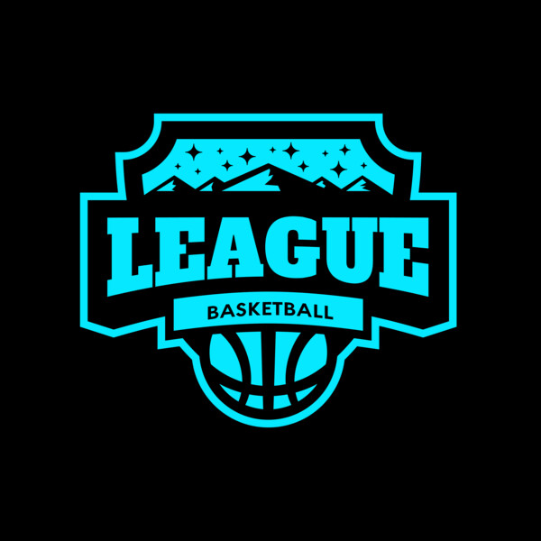 League Basketball logo template Thumbnail