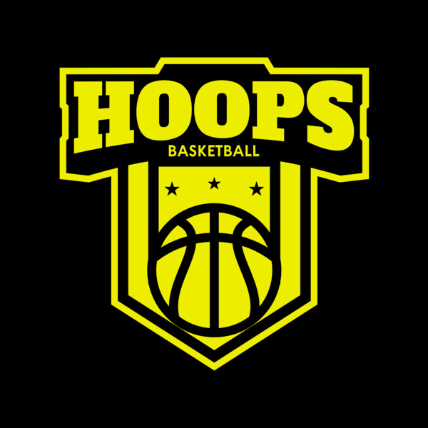 Hoops Basketball logo template 04 Thumbnail