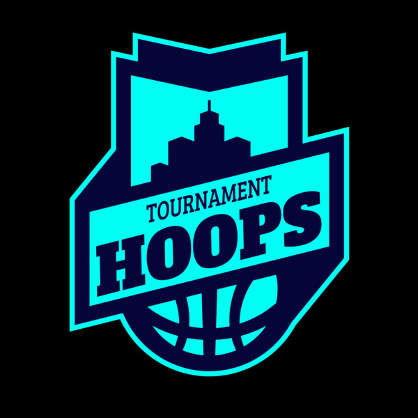 Hoops Tournament Basketball logo template Thumbnail