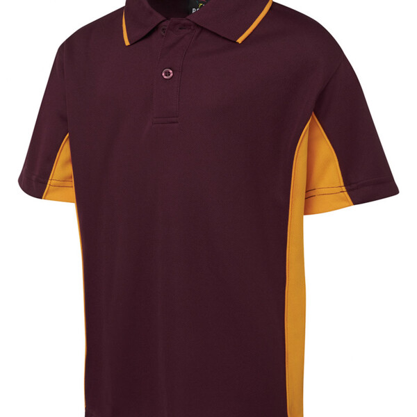 Podium Kids Contrast Polo Thumbnail