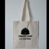 Budget Calico Tote Bag Thumbnail