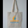 Budget Calico Tote Bag Thumbnail