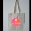 Budget Calico Tote Bag Thumbnail