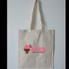 Budget Calico Tote Bag Thumbnail