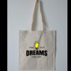 Budget Calico Tote Bag Thumbnail