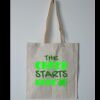 Budget Calico Tote Bag Thumbnail