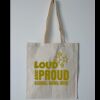Budget Calico Tote Bag Thumbnail