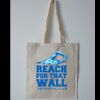 Budget Calico Tote Bag Thumbnail