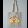 Budget Calico Tote Bag Thumbnail