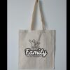 Budget Calico Tote Bag Thumbnail
