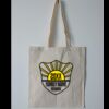Budget Calico Tote Bag Thumbnail