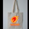 Budget Calico Tote Bag Thumbnail