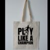 Budget Calico Tote Bag Thumbnail
