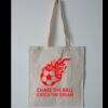 Budget Calico Tote Bag Thumbnail