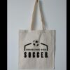Budget Calico Tote Bag Thumbnail
