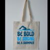 Budget Calico Tote Bag Thumbnail