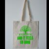 Budget Calico Tote Bag Thumbnail