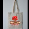 Budget Calico Tote Bag Thumbnail