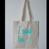 Budget Calico Tote Bag Thumbnail
