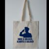 Budget Calico Tote Bag Thumbnail