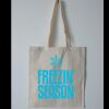 Budget Calico Tote Bag Thumbnail